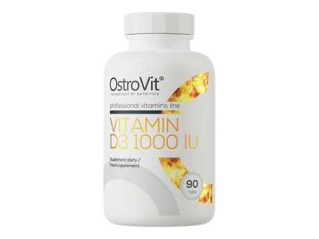Vitamin D3 1000 IU OstroVit (90 таблеток)
