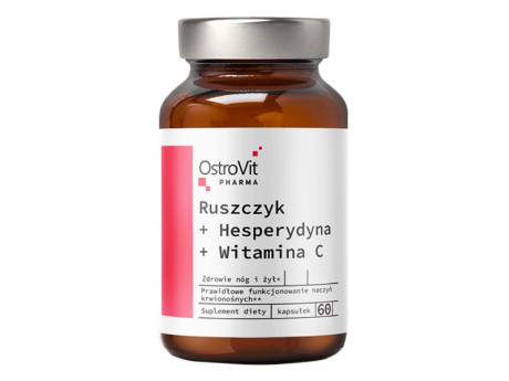 Pharma Ruszczyk + Hesperydyna + Witamina C OstroVit (60 капсул)