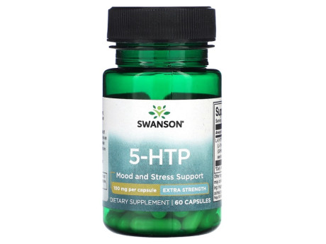 5-HTP Extra Strength 100мг Swanson (60 капсул)
