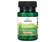 Keratin 50мг Swanson (60 капсул)