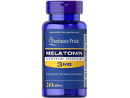 Melatonin 3 мг Puritan's Pride (240 капсул)