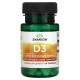 Vitamin D3 1,000 IU Swanson (60 капсул)