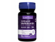 Melatonin 3мг with B-6 Earth‘s Creation (60 таблеток)