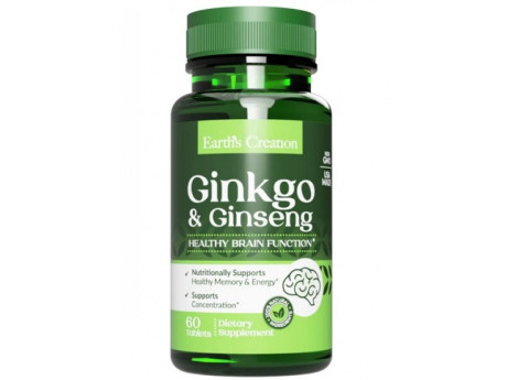 Ginkgo and Ginseng Earth‘s Creation (60 таблеток)