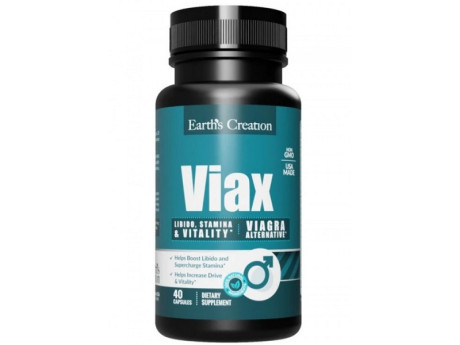 VIAX male supplement Earth‘s Creation (40 капсул)