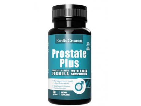 Prostate+with Saw Palmetto Earth‘s Creation (60 капсул)