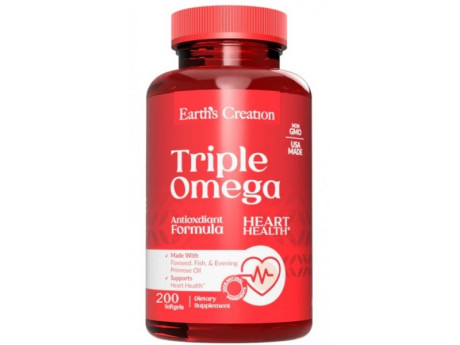 Triple Omega with Primrose Earth‘s Creation (200 капсул)