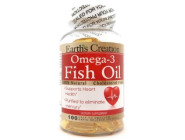 Omega 3-1000мг (Cholesterol Free) Earth‘s Creation (100 капсул)