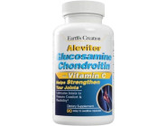 Alevitor Glucosamine Chondroitin (1500/1200мг) + Vit C Earth‘s Creation (90 капсул)