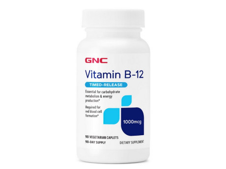 Vitamin B-12 1000 мкг GNC (90 таблеток)