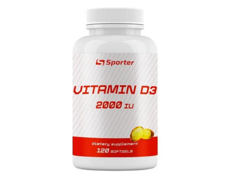 Vitamin D3 2000 ME Sporter (120 капсул)