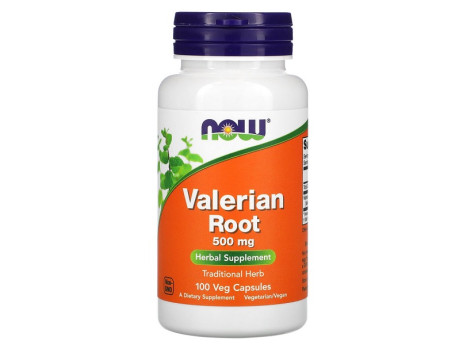 Valerian Root 500мг Now Foods (100 вег капсул)