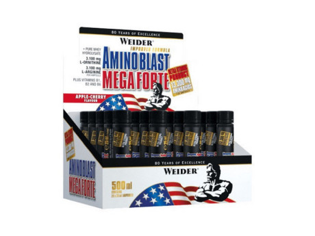 Amino Blast Mega Forte Weider (20 шт по 25 мл)