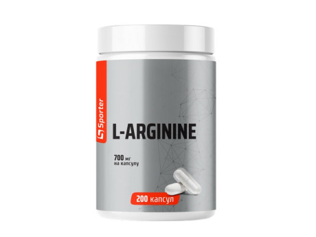 L-Arginine 700мг Sporter (200 капсул)