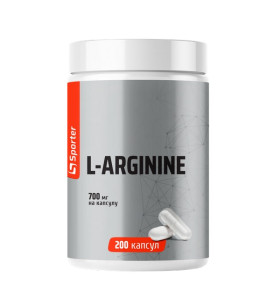 L-Arginine 700мг Sporter (200 капсул)