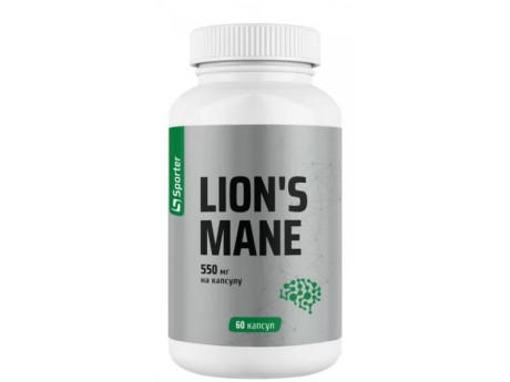 Lions Mane 550мл Sporter (60 капсул)