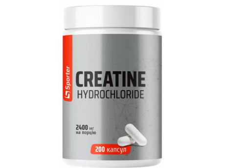 Creatine hydrochloride Sporter (200 капсул)