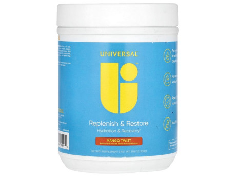 Replenish & Restore Hydratation&Recovery Universal Nutrition (330 грамів)