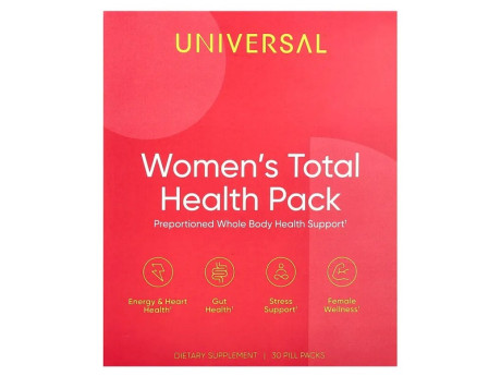 Women's Total Health Pack Universal Nutrition (30 пакетів)