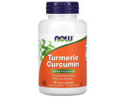 TURMERIC CURCUMIN EXTRACT Now Foods (60 вег капсул)