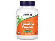 Organic Spirulina Powder NOW foods (113 грамм)