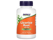 Licorice Root 450мг Now Foods (100 вег капсул)