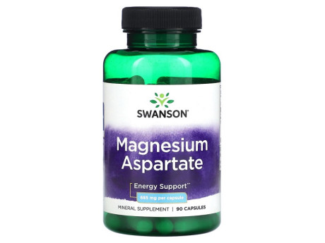 Magnesium Aspartate 685мг Swanson (90 капсул)