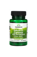 Indole-3-Carbinol with Resveratrol 200мг Swanson (60 капсул)