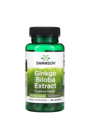 Ginkgo Biloba Extract 60мг Swanson (120 капсул)