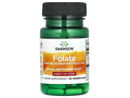 Folate 5-Methyltetrahydrofolic Acid 680мкг Swanson (30 вег капсул)
