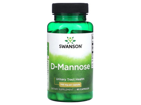 D-Mannose 700мг Swanson (60 капсул)