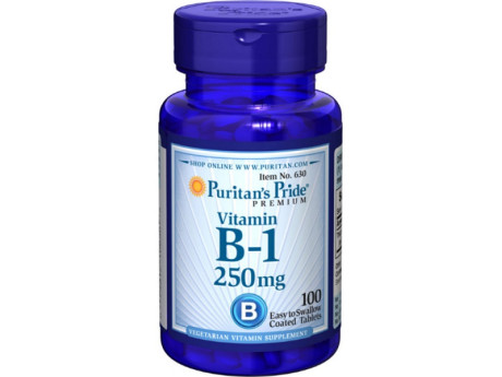 Vitamin B-1 250мг Puritans Pride (100 таблеток)