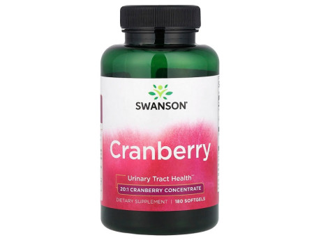 Cranberry 20:1 Concentrate Swanson (180 капсул)