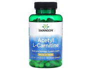 Acetyl L-Carnitine 500мг Swanson (100 капсул)