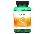 Vitamin C with Rose Hips 1000мг Swanson (90 капсул)