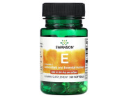 Vitamin E-200 90мг Swanson (60 капсул)