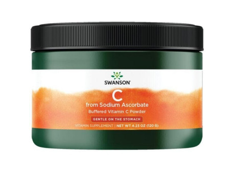 Vitamin C from Sodium Ascorbate Swanson (120 грамів)