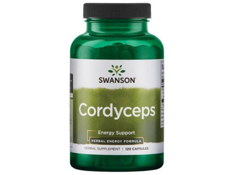 Cordyceps 600мг Swanson (120 капсул)