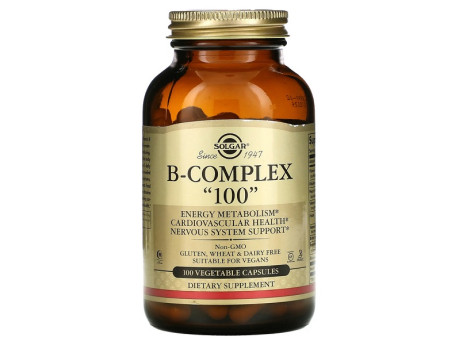 B-Complex 100 Solgar (100 капсул)