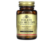Folate 1333мкг DFE (Metafolin 800мкг) Solgar (100 таблеток)