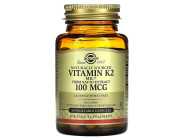 Natural Vitamin K2 100мкг Solgar (50 вег капсул)