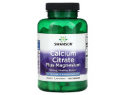 Calcium Citrate Plus Magnesium Swanson (150 капсул)