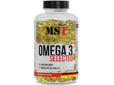 Omega 3 Selected 55% MST (240 капсул)