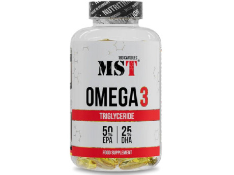 Omega 3 75% Triglyceride MST (180 капсул)