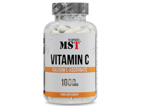 Vitamin C (Calcium L-ascorbate) 1000мг MST (90 капсул)