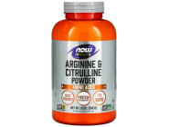 ARGININE & CITRULLINE POWDER&nbsp;12 OZ NOW foods (340 грамм)