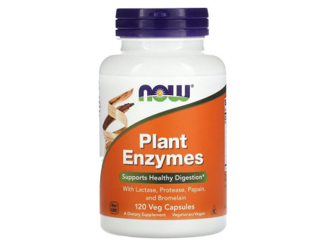 Plant Enzymes NOW Foods (120 вег капсул)