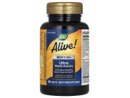 Alive! Men's 50+ Ultra Potency Complete Multivitamin Nature's Way (60 таблеток)