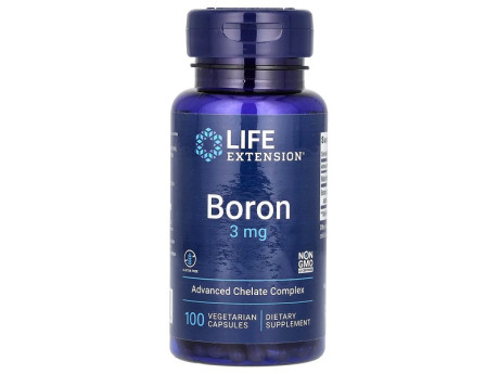 Boron 3мг Life Extension (100 капсул)
