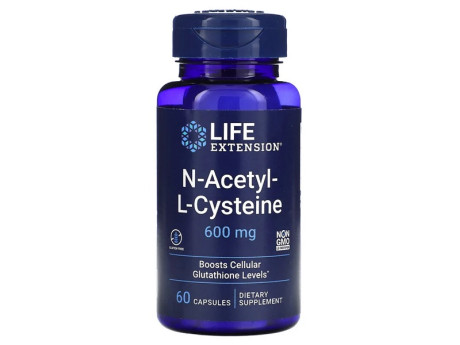 NAC 600мг Life Extension (60 капсул)